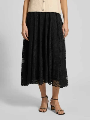 Spódnica midi z koronki z elastycznym pasem model ‘ARTEMIS’ Soyaconcept
