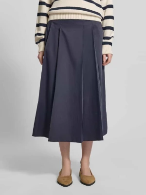 Spódnica midi z krytym zamkiem na szwie model 'Vivian' RAFFAELLO ROSSI