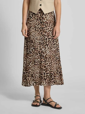 Spódnica midi z listwą guzikową model ‘JOELLA’ b.Young