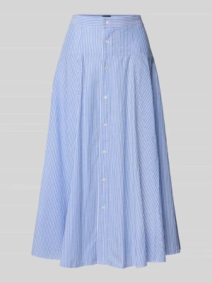Spódnica midi z listwą guzikową Polo Ralph Lauren
