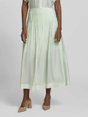 Spódnica midi z mieszanka lyocellu z drapowania model 'MOLLY' Copenhagen Muse