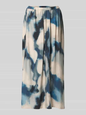 Spódnica midi z mieszanka wiskozy, model 'Aveline' MbyM