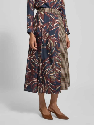 Spódnica midi z mieszanki żywej wełny model ‘FANALE’ Weekend Max Mara