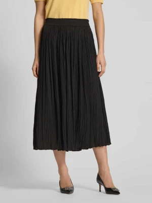 Spódnica midi z plisami Marc Cain