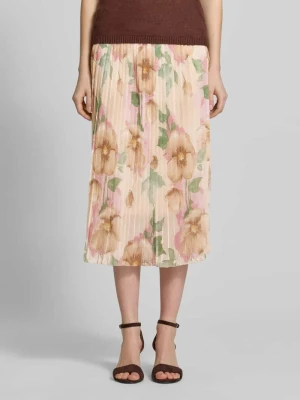 Spódnica midi z plisami model 'Ki44anii' ZABAIONE
