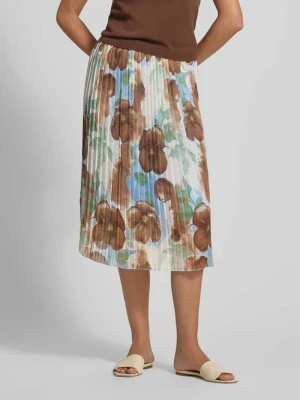 Spódnica midi z plisami model 'Ki44anii' ZABAIONE