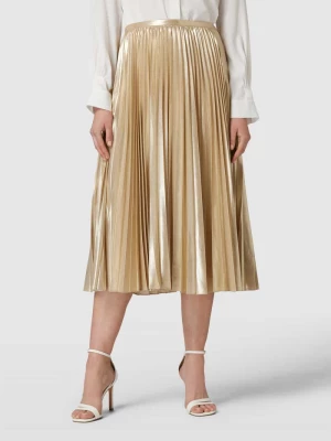 Spódnica midi z plisami model ‘SUZU’ Lauren Ralph Lauren