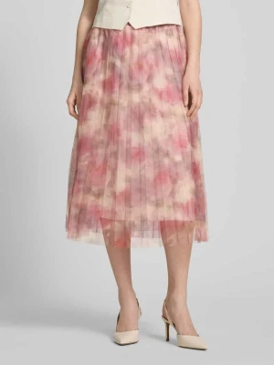 Spódnica midi z półprzezroczystego materiału MORE & MORE