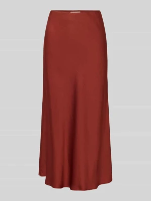 Spódnica midi z satyny model 'URA' Drykorn