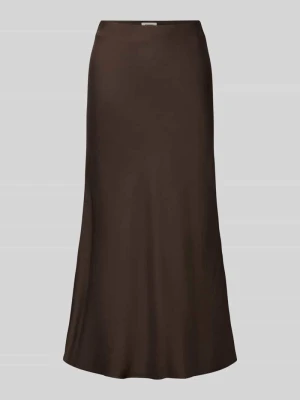 Spódnica midi z satyny model 'URA' Drykorn