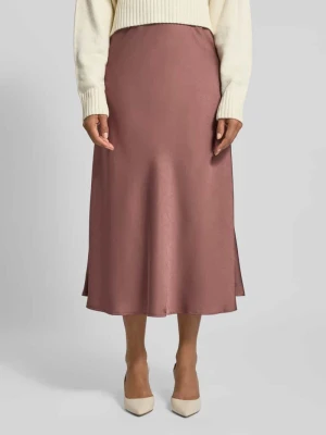 Spódnica midi z satyny z elastycznym pasem model ‘Bovary’ NEO NOIR