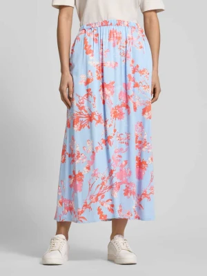 Spódnica midi z wiskozy Model 'Aveline' MbyM