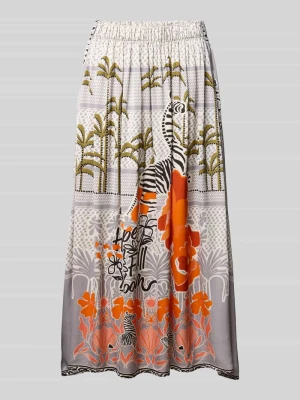 Spódnica midi z wiskozy model 'Gey Whisper' miss goodlife