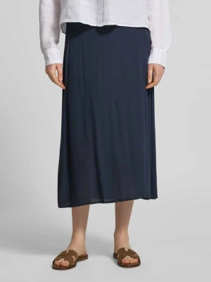 Spódnica midi z wiskozy z elastycznym pasem model 'MARRAKECH' Ichi