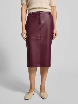 Spódnica midi z wpuszczanymi kieszeniami w stylu francuskim model ‘DAGMAR’ Vila