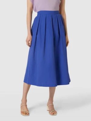 Spódnica midi z wpuszczanymi kieszeniami w stylu francuskim model ‘FELIA’ Selected Femme