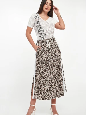 Spódnica midi ze zwierzęcym wzorem SPORTALM