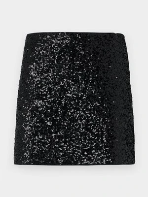 Spódnica mini Abercrombie & Fitch czarny