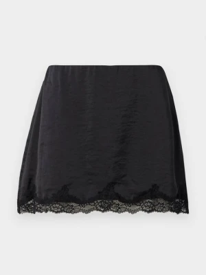 Spódnica mini Abercrombie & Fitch czarny