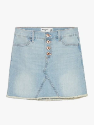 Spódnica mini Abercrombie & Fitch jasnoniebieski