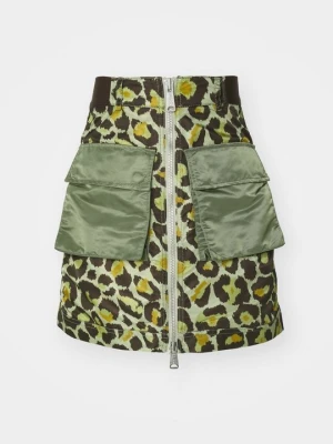 Spódnica mini Alpha Industries ciemnozielony