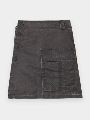 Spódnica mini Alpha Industries szary