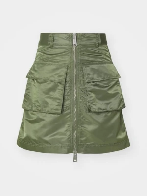 Spódnica mini Alpha Industries zielony
