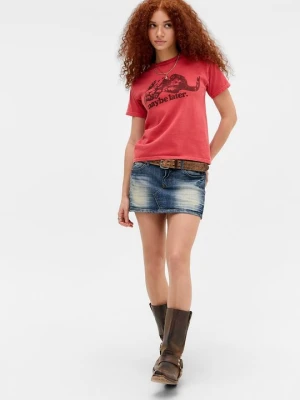 Spódnica mini BDG Urban Outfitters niebieski
