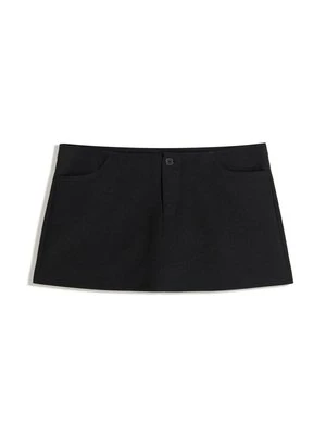 Spódnica mini Bershka czarny