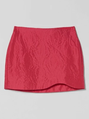 Spódnica mini Bershka ciemnoliliowy