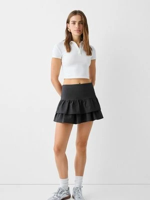 Spódnica mini Bershka czarny