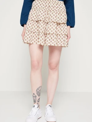 Spódnica mini Bonton mleczny