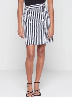 Spódnica mini Closet błękit królewski