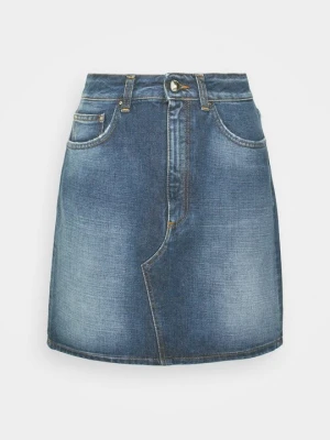 Spódnica mini Dondup niebieski denim