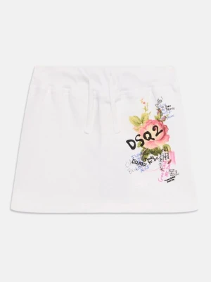 Spódnica mini Dsquared2 biały