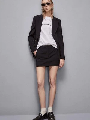 Spódnica mini "ESSENTIAL" z suwakiem PATRIZIA PEPE