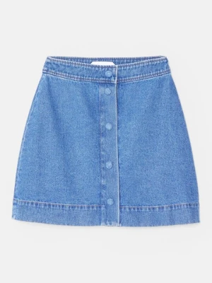 Spódnica mini Fête Impériale niebieski denim