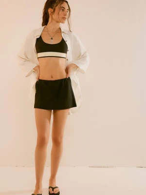 Spódnica mini Free People czarny