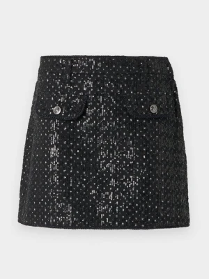 Spódnica mini Guess czarny