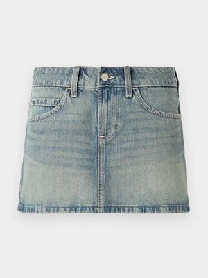Spódnica mini Hollister Co. niebieski denim