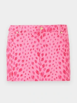 Spódnica mini Just Cavalli różowy