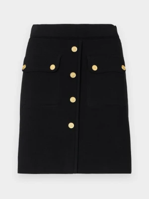 Spódnica mini KARL LAGERFELD czarny