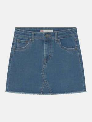 Spódnica mini Levi's niebieski denim