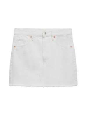 Spódnica mini Mango biały