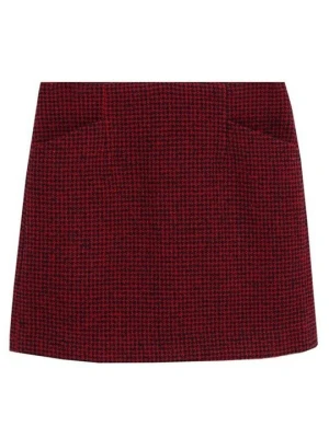 Spódnica mini Mango czerwony