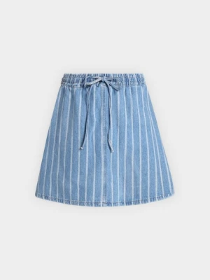 Spódnica mini Marc O'Polo niebieski denim