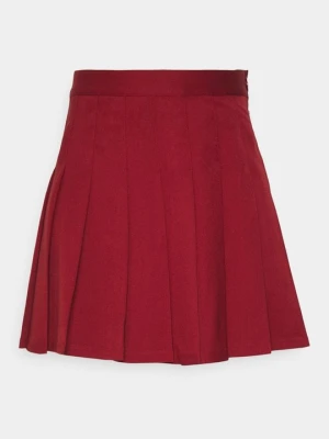 Spódnica mini Monki ciemnoczerwony
