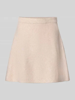 Spódnica mini o dopasowanym kroju z dodatkiem wełny model ‘MALOU’ Pieces