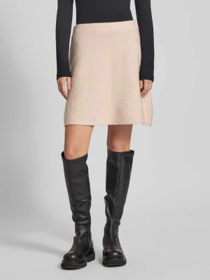 Spódnica mini o dopasowanym kroju z dodatkiem wełny model ‘MALOU’ Pieces