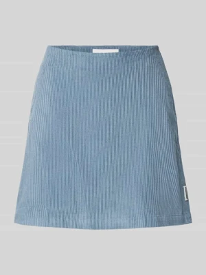 spódnica mini o kroju regular fit z mieszanki bawełny model 'CORDUROY MINI' ARMEDANGELS